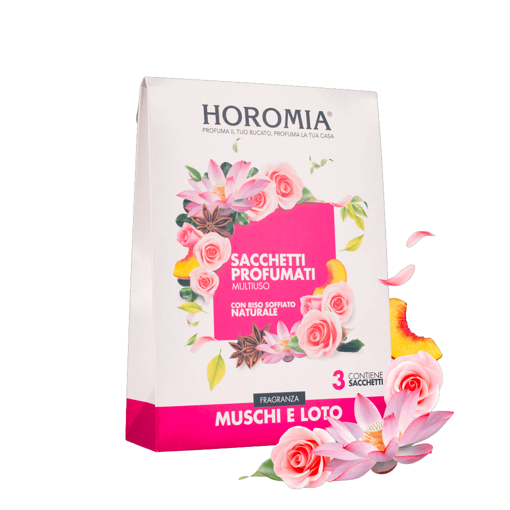 AMOUR Parfums Mirisi za dom HOROMIA mirisne vrećice MUSCHI E LOTO