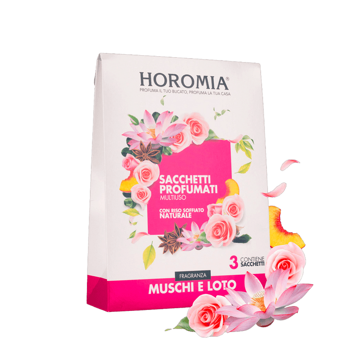 AMOUR Parfums Mirisi za dom HOROMIA mirisne vrećice MUSCHI E LOTO