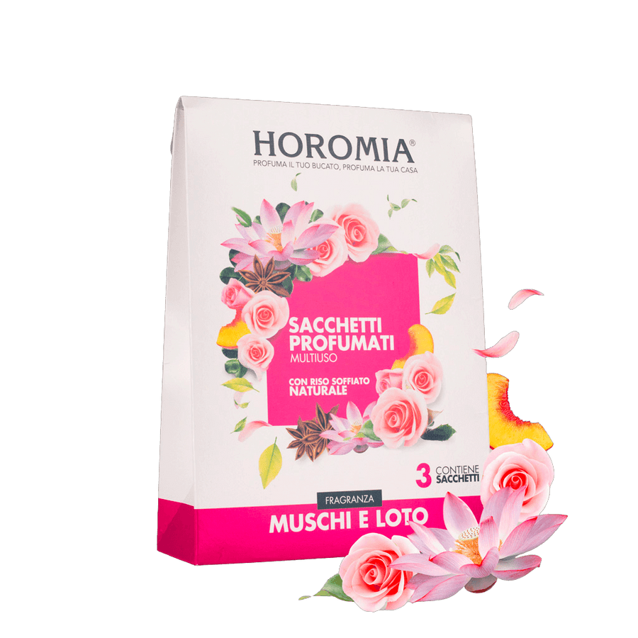 AMOUR Parfums Mirisi za dom HOROMIA mirisne vrećice MUSCHI E LOTO
