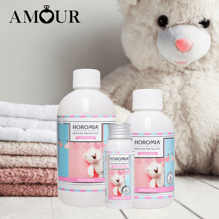 AMOUR Parfums Sve za rublje HOROMIA parfem za pranje rublja BABY TALCO