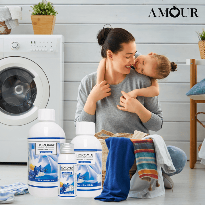AMOUR Parfums Sve za rublje HOROMIA parfem za pranje rublja BLUE - FIOR DI LOTO