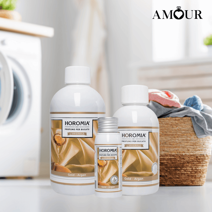 AMOUR Parfums Sve za rublje HOROMIA parfem za pranje rublja GOLD ARGAN