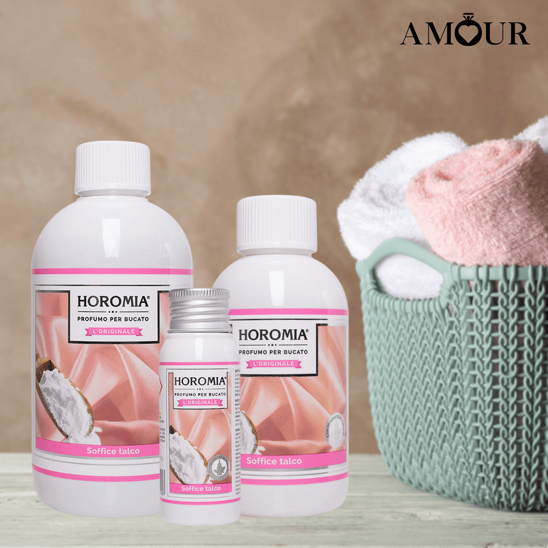 AMOUR Parfums Sve za rublje HOROMIA parfem za pranje rublja SOFFICE TALCO