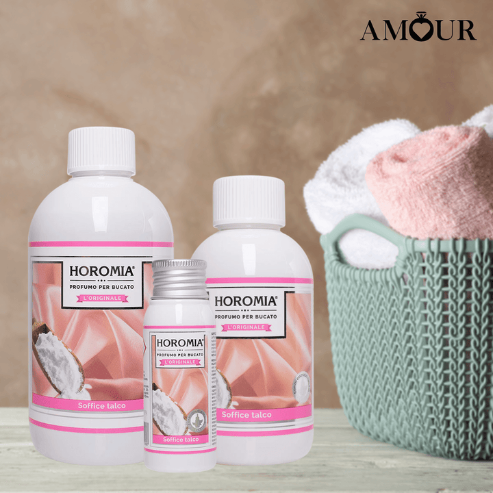 AMOUR Parfums Sve za rublje HOROMIA parfem za pranje rublja SOFFICE TALCO