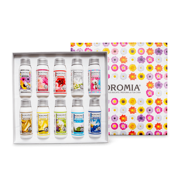 AMOUR Parfums Sve za rublje HOROMIA set parfema za pranje rublja FIORI 10 x 50 ml
