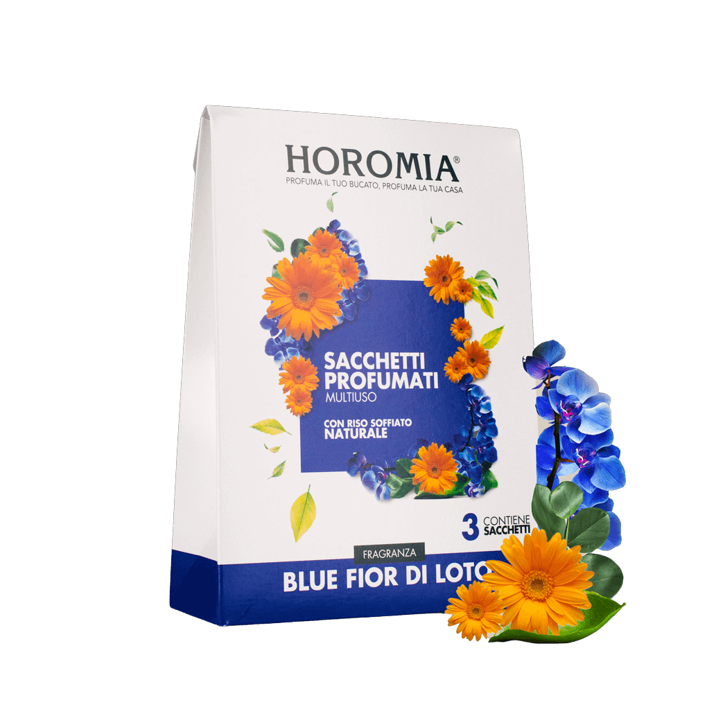 AMOUR Parfums Dišave za dom HOROMIA dišeče vrečke BLUE - FIORI DI LOTO