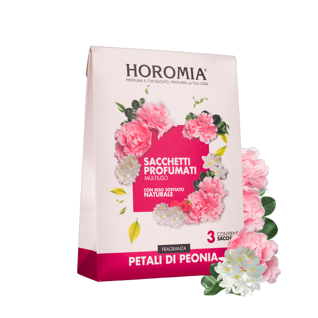 AMOUR Parfums Dišave za dom HOROMIA dišeče vrečke PETALI DI PEONIA